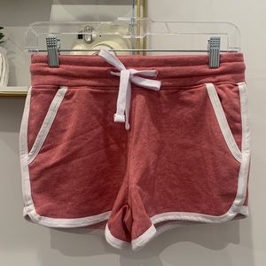 Pink bed shorts